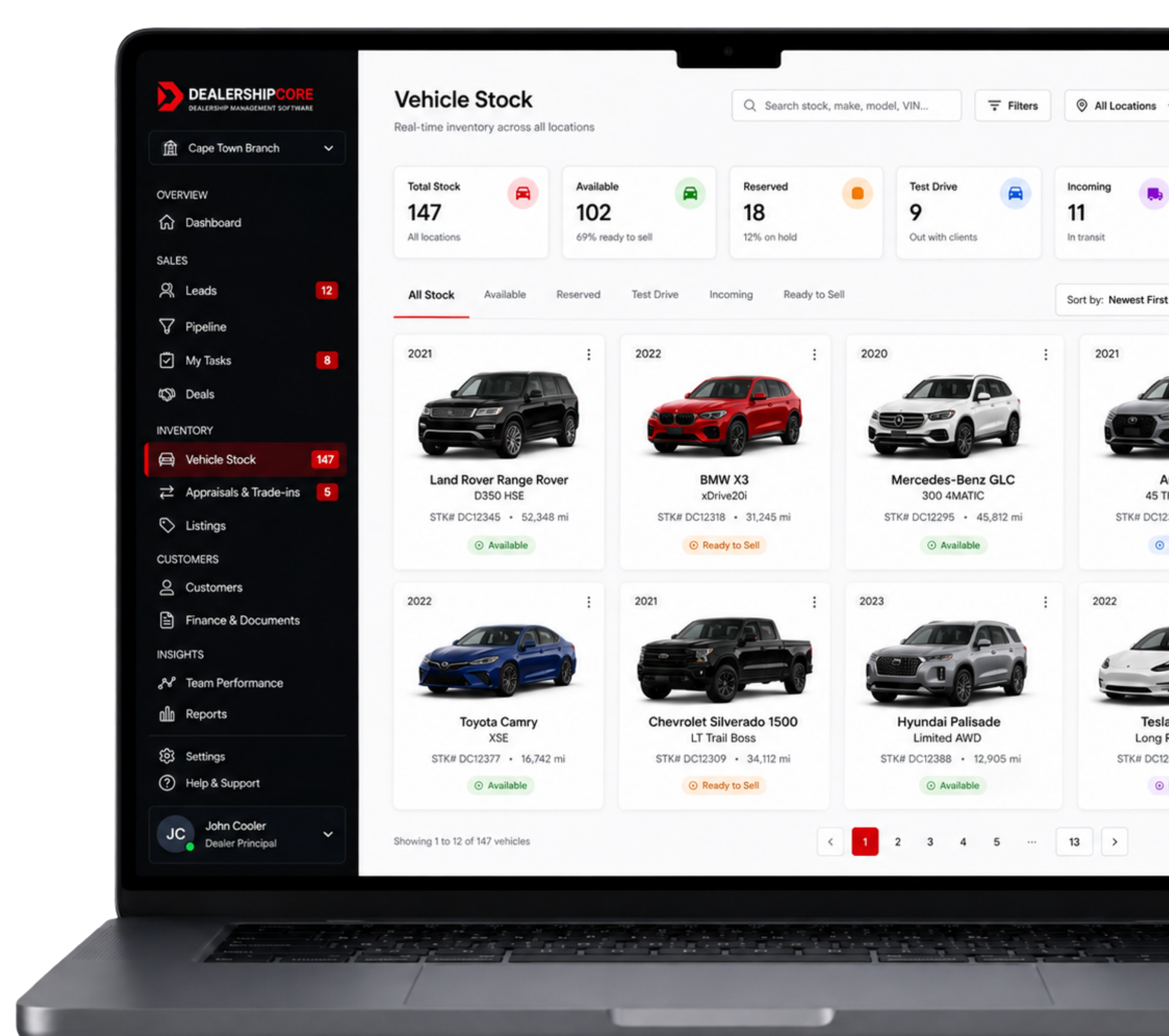 DealershipCore platform preview